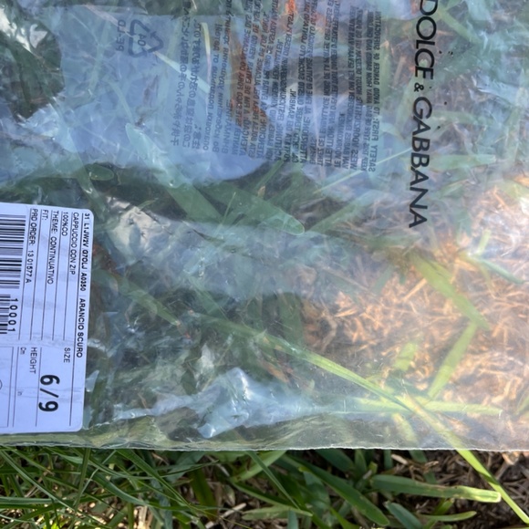 Dolce & Gabbana Infant Logo Patch Track Shorts and Zip-Up Hoodie - Picture 14 of 16